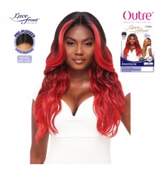 Outre Synthetic Pre-Plucked HD Transparent Lace Front Wig - ANASTASIA