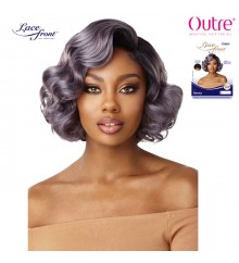 Outre Synthetic 5 Deep L-Parting Swiss Lace Front Wig - AVERY