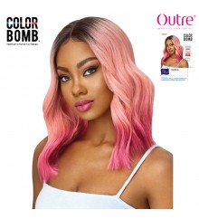 Outre Synthetic Color Bomb Swiss Lace Front Wig - NAHLA