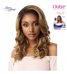 Outre Synthetic Hair 5 L Part Swiss Lace Front Wig - GILLIAN