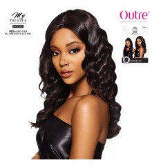 Outre MyTresses Black Label 13x4 100% Unprocessed Human Hair Full Lace Wig - NATURAL OCEAN BODY
