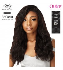 Outre Mytresses Black Label 100 Unprocessed Human Hair 13X6 Vixen 360 Frontal Lace Wig - LOOSE BODY