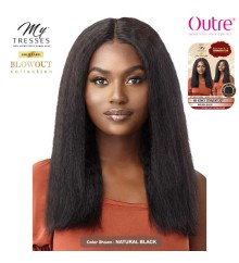 Outre Mytresses Gold Label 100% Unprocessed Hair Blowout Collection HD Lace Front Wig - HH KINKY STRAIGHT 20