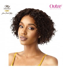 Outre MyTresses Gold Label Unprocessed Human Hair Lace Front Wig - NATURAL BOHO LAYER BOB