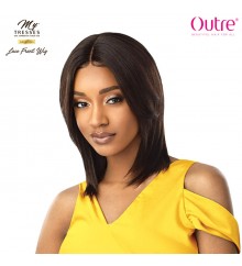 Outre Mytresses Gold Label Unprocessed Human Hair Lace Front Wig - NATURAL STRAIGHT 16-18