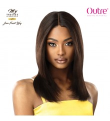 Outre Mytresses Gold Label Unprocessed Human Hair  Lace Front Wig - NATURAL STRAIGHT 20-22