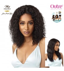 Outre MyTresses Gold Label Unprocessed Human Hair Lace Front Wig - WET & WAVY DEEP WAVE 16-18