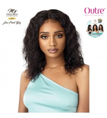 Outre MyTresses Gold Label Unprocessed Human Hair Lace Front Wig -  WET & WAVY LOOSE DEEP 16-18