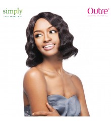 Outre Simply Non-Processed BRAZILIAN NATURAL DEEP BOB Lace Front Wig