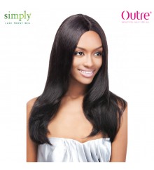 Outre Simply Non-Processed BRAZILIAN NATURAL STRAIGHT Lace Front Wig