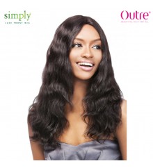 Outre Simply Non-Processed BRAZILIAN NATURAL WAVE Lace Front Wig