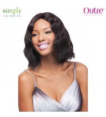 Outre Simply Non-Processed BRAZILIAN NATURAL WAVE BOB Lace Front Wig