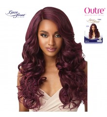 Outre Synthetic L Parting Swiss Lace Front Wig - INDIRA