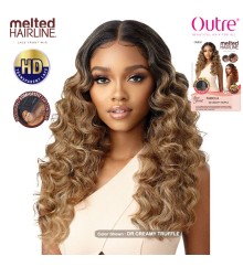 Outre Synthetic Melted Hairline HD DELUXE WIDE LACE PART Lace Front Wig - FABIOLA