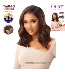 Outre Synthetic Melted Hairline HD Lace Front Wig - HERMINIA