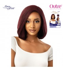 Outre Synthetic Swiss Lace Front Wig - SARITA