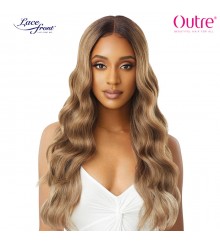 Outre Synthetic Sleeklay Part HD Lace Front Wig - IDINA