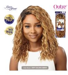 Outre Synthetic Wet & Wavy Style HD Lace Front Wig - MARION