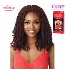 Outre X-Pression Twisted Up Lace Front 4X4 Braid Wig - WAVY BOMB TWIST 18