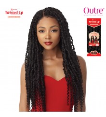 Outre X-Pression Twisted Up Lace Front 4X4 Braid Wig - PASSION TWIST 28