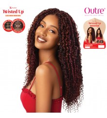 Outre X-Pression Twisted Up 4X4 Braid Lace Wig - BOHO PASSION WATER WAVE 22