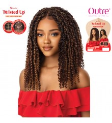 Outre X-Pression Twisted Up 4X4 Braid Lace Wig - KINKY BOHO PASSION WATERWAVE 18