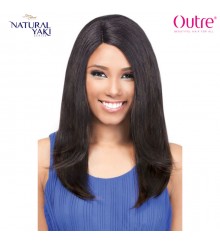 Outre Synthetic I-Part Lace Front Wig - Natural YAKI 18