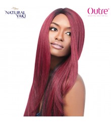 Outre Synthetic I-Part Lace Front Wig - Natural YAKI 24