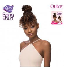 Outre Synthetic Bang X Bun Quick Pony - ESSIE