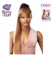 Outre Synthetic Bang X Bun Quick Pony - ASTRID