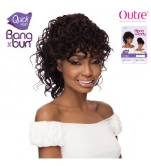 Outre Synthetic Bang X Bun Quick Pony - CYNDI