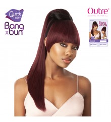 Outre Synthetic Bang X Bun Quick Pony - INGRID