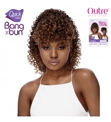 Outre Synthetic Bang X Bun Quick Pony - LASHAE