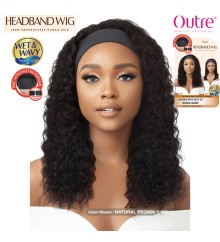 Outre 100% Unprocessed Human Hair Headband Wig - HH W&W BOHO DEEP 20