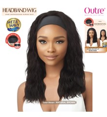 Outre 100% Unprocessed Human Hair Headband Wig - HH W&W LOOSE BODY 20