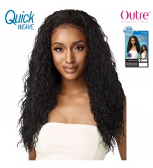 Outre Quick Weave Wet & Wavy Half Wig BEACH CURL 24