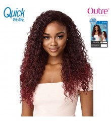 Outre Quick Weave Wet & Wavy Half Wig - DEEP CURL 24