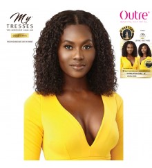 Outre Mytresses Gold Label 100 Unprocessed Human Hair U Part Leave Out Wig - HH-MALAYSIAN CURLY 14