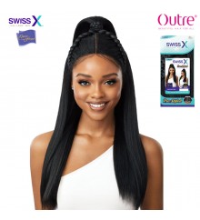 Outre Synthetic Swiss X Vixen Lace Front Wig - CALYPSO YAKI