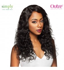 Outre Simply 100% Non Processed 4X4 Swiss Lace Front Wig - NATURAL BODY