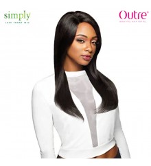 Outre Simply 100% Non Processed 4X4 Swiss Lace Front Wig - NATURAL STRAIGHT