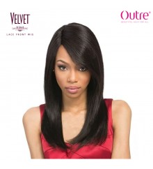 Outre Velvet 100% Remi Human Hair Lace Front Wig - YAKI 18