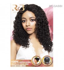 R&B Collection 12A 100% Unprocessed Brazilian Virgin Remy 360 Lace Wig - 3H-GABBI