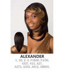 R&B Collection. Synthetic Full Lace wig. ALEXANDER