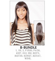 R&B Collection. Synthetic hair half wig. B-BUNDLE