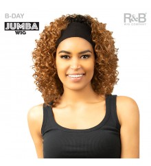 R&B Collection Sporty On-The-Go Fashion Jumba Wig - B-DAY