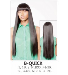 R&B Collection. Synthetic hair half wig. B-QUICK