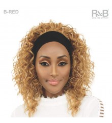 R&B Collection Sporty On-The-Go Fashion Jumba Wig - B-RED