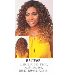 R&B Collection. Synthetic hair U-Shape Lace wig. BELIEVE