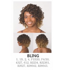 R&B Collection. Synthetic Full Lace wig. BLING